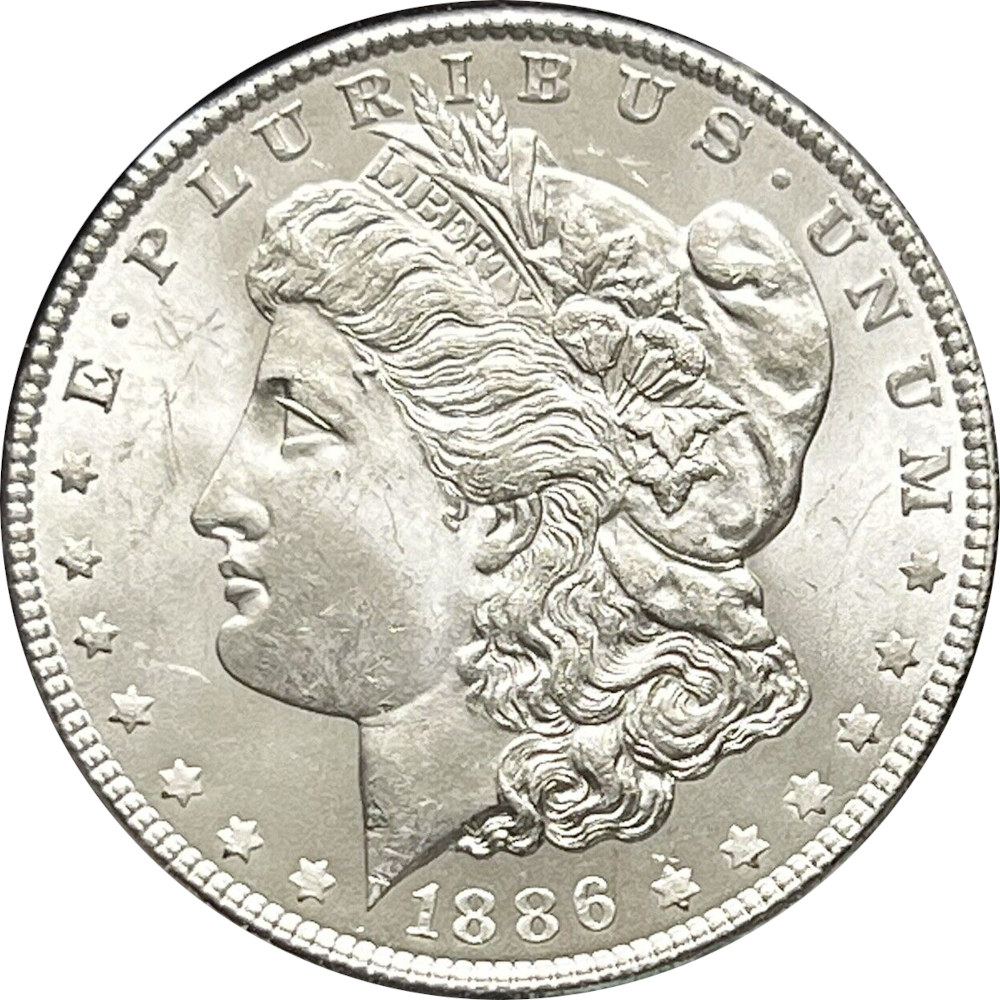 1886-$1-Morgan-Dollar